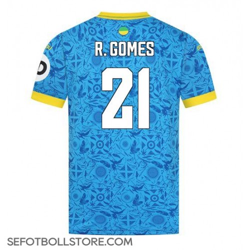 Wolves Rodrigo Gomes #21 Replika Tredje Tröja 2025-26 Kortärmad